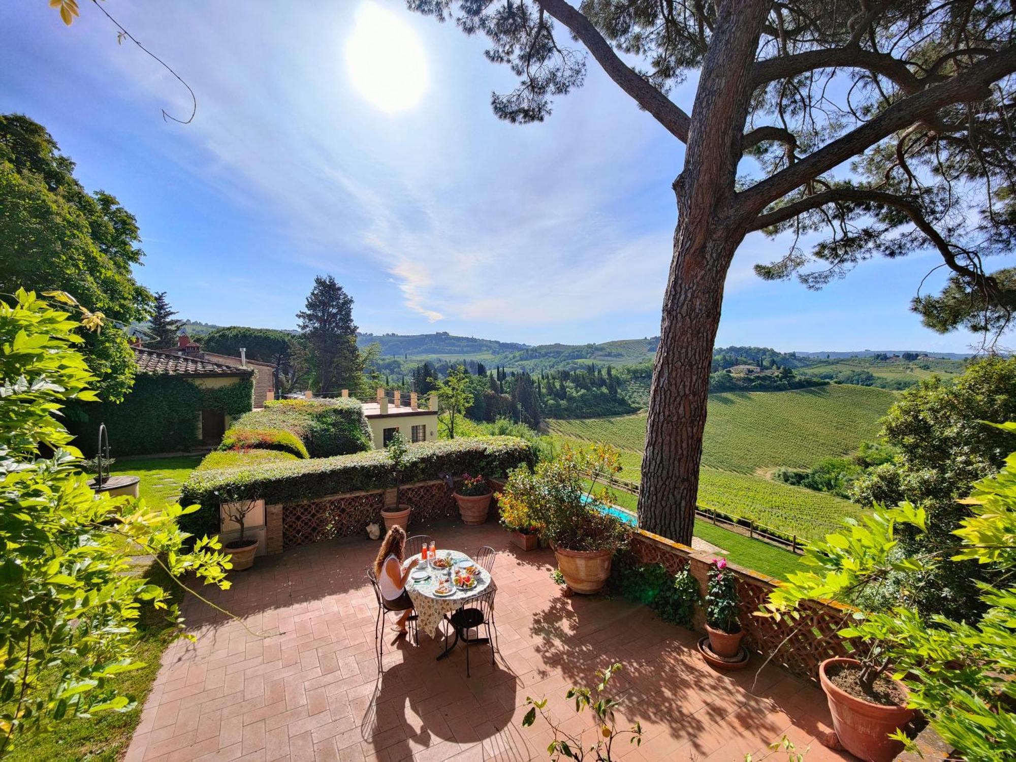 Agriturismo Bio Fattoria Bacio Certaldo Exterior foto